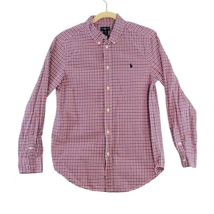 Polo Ralph Lauren Jungen kariertes Popeline Hemd Gr. XL - Bild 1 von 8