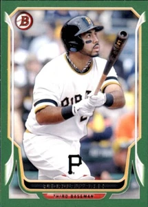 2014 Bowman Pedro Alvarez #d /150 Green Parallel Refractor SSP Pirates #193 - Picture 1 of 2