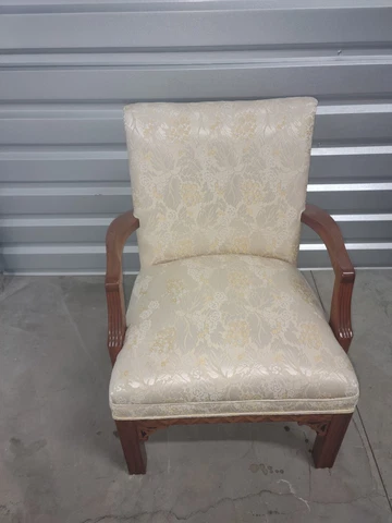 Antique Accent living room Side Chair Cover
