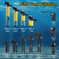 Fish Tank Aquarium Internal Submersible Water Power Filter Filtration   ！！ ！1
