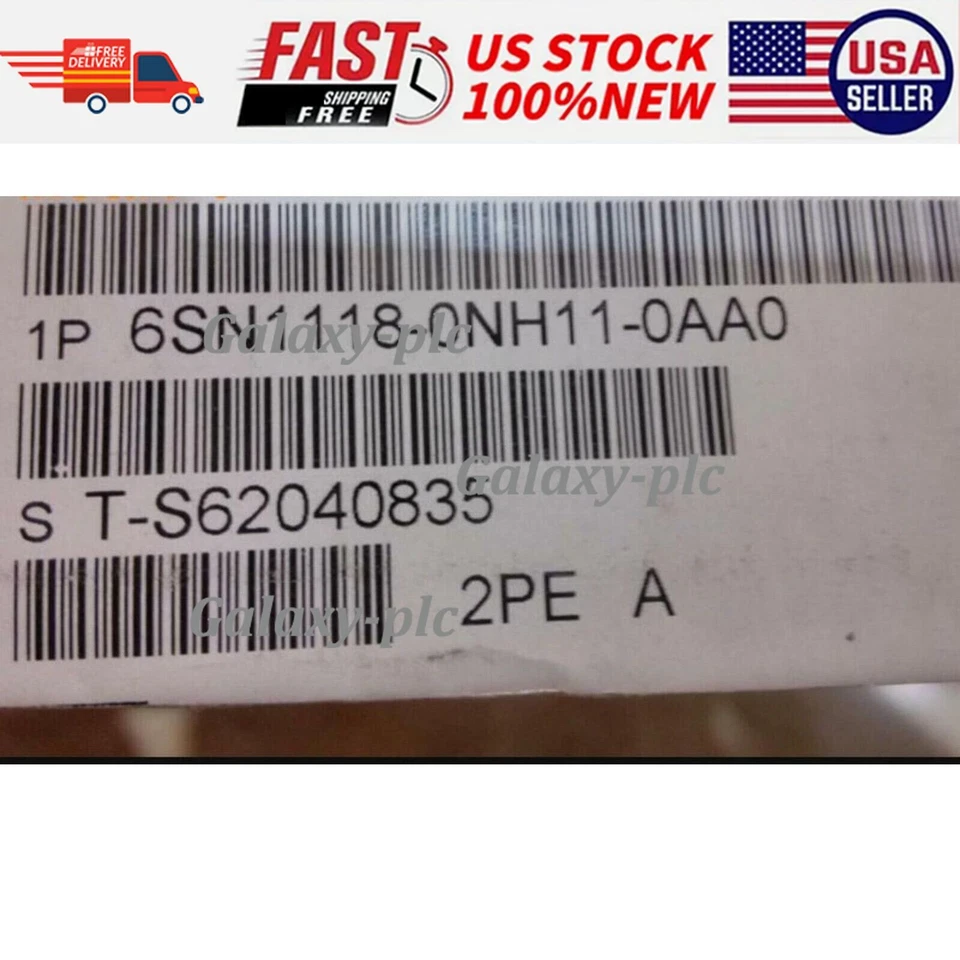 New Siemens 6SN1118-0NH11-0AA0 SIMODRIVE 611 universal E HR 6SN1 118-0NH11-0AA0 - Image 1 of 1