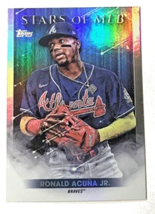 RONALD ACUNA JR. 2022 Topps Stars of MLB #SMLB-2 Atlanta Braves OF - Picture 1 of 2