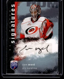 2007-08 Upper Deck Be a Player Signatures Cam Ward Auto Carolina Hurricanes - Picture 1 of 2