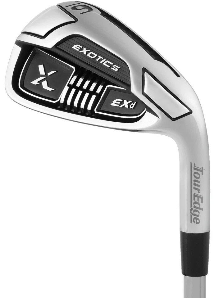 Tour Edge Golf Club Exotics EXD 6-PW Iron Set Stiff Steel KBS Tour Very Good - Image 1 of 1