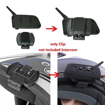 Motorrad Motorradhelm Bluetooth Headset Helmhalterung Intercom Clip für V4 V6 - Bild 1 von 4