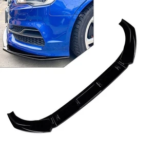 Front Bumper Spoiler Lip For Audi A3 S3 8V Pre-Facelift 2013-2016 - Picture 1 of 10