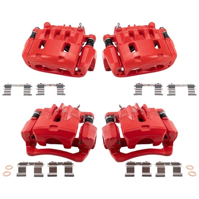 For Subaru Outback 2010-2012 TRQ CLA82762 Front & Rear Disc Brake Calipers - Image 1 of 4