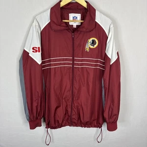 Vintage 90s NFL Washington Redskins Sports Illustrated Windbreaker Jacket Men L - Picture 1 of 9