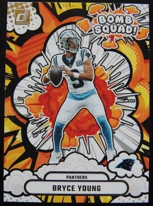 Bryce Young Panini Donruss 2025 - #BS-BYG Bomb Squad Panthers - Imagen 1 de 2