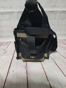 Used Deal Custom Leathercraft GID-284296 Electrical & Tool Bag 25-Pocket 8 in - Picture 1 of 12