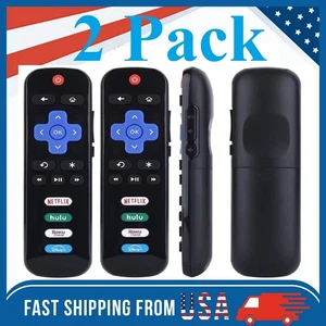 2 x Mando a distancia de repuesto RC280-01 para radio TV TCL ROKU VUDU 32FS3700 40FS3750 TCL - Imagen 1 de 12