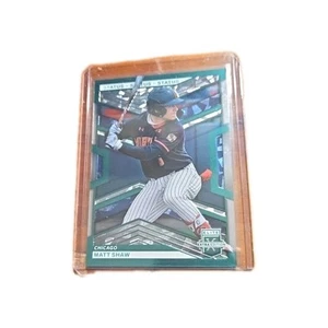 2023 Panini Elite Extra Edition - Matt Shaw, Cubs (RC)-#81 Status Green 103/499  - Picture 1 of 3