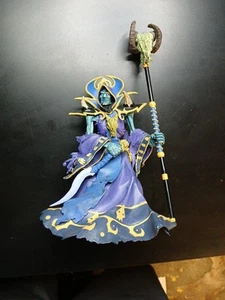 World of Warcraft Undead Witch Sota Statue RARE PURPLE / BLUE Read Description - Picture 1 of 9
