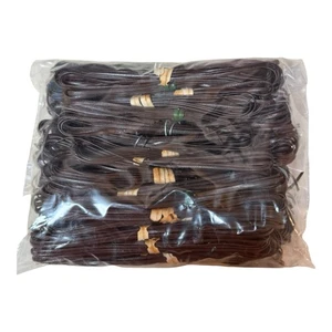 50 Yards Vintage Replace Vinyl Handwerk Schnürung Braun Boondoggle Schnur Kunstleder - Bild 1 von 4