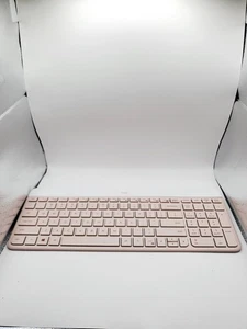 Logitech K470 Slim Wireless Keyboard - Pink - Picture 1 of 5