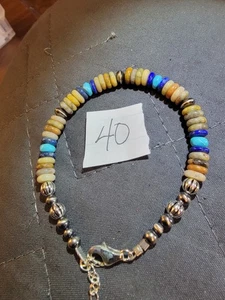 Indianer Armband mit echtem Stein.. - Bild 1 von 5