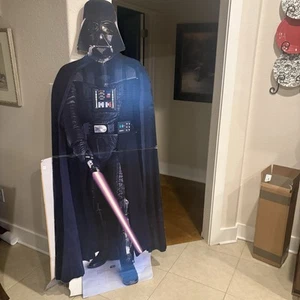 Vintage 1996 Star Wars 75" Darth Vader Cutout #216 Purple Saber RARE! - Bild 1 von 6