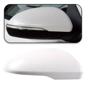 White Right Side Rearview Mirror Cover Cap Fit For Kia Optima K5 2016-2020 - Picture 1 of 4