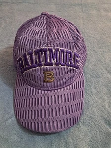 Baseballkappe Baltimore & Metal B Team Farbe verstellbar gebogenes Schirmmütze - Bild 1 von 4