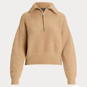 Maglione RLX Ralph Lauren maglia a costine mezza zip cashmere taglia media nuovo - Foto 1 di 6