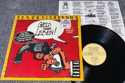 LP - EAV Erste Allgemeine .. - Geld oder Leben * 12" Vinyl * 1985 Disco Pop OIS - Bild 1 von 4