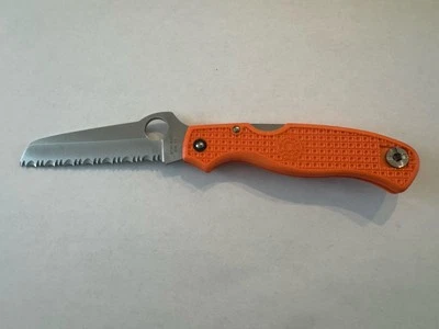 Spyderco Rescue C14SOR Folding Knife (ATS-55 SS Blade) With Clip *New In Box* - Image 1 of 4