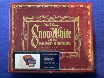 Snow White Limited Edition Diamond Collector Box Set Blu-ray DVD Region A & 1 - Image 1 of 3