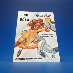 1964 USC Trojans vs. UCLA Bruins Football Program-“The Goal Post” 🏈 - Picture 1 of 6