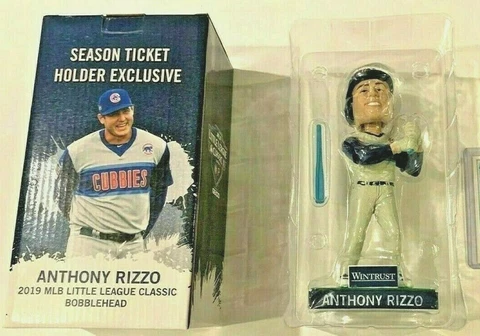 Anthony Rizzo 2019 Cubs Little League Bobblehead STH Exclusive SGA NEW 2021 Cover