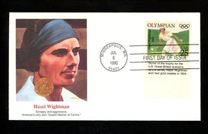 US FDC #2496-2500 Fleetwood 1990 MN Olympic Sports Games Tabs HC Set of 5 - Picture 1 of 10