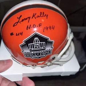 Casco MiNi firmato Leroy Kelly Cleveland Browns HOF - Foto 1 di 1