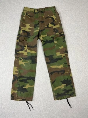 Pantalones Ranger De Colección Para Hombres S Camuflados Bosque Carga Utilidad Bolsillos Caza Hechos en EE. UU. Foto 1 de 4
