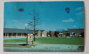 Vintage Postcard - Ruth's Camellia Court Motel, Hawkinsville, Georgia - Picture 1 of 2