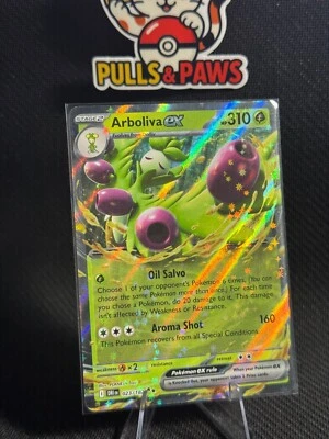 ❤Arboliva ex Double Rare 023/182 Scarlet & Violet Destined Rivals DRI EN Pokemon - Image 1 of 2