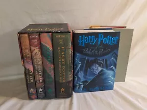 Beautiful Harry Potter Hardcover Set (missing book 6) - Imagen 1 de 5