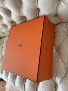 Hermes Birkin 25 Empty Gift Box Orange With Accessories Used - Picture 1 of 4