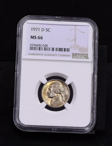 1971-D Jefferson Nickel - NGC MS66 (#48654) Cover