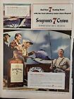 1941 Seagram's 7 Whiskey Print Advertising Life Fishermen Sailfish Marlin Repeal