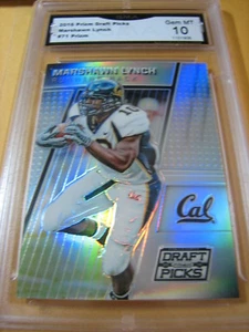 MARSHAWN LYNCH RAIDERS CAL 2016 PRIZM DRAFT SELECKS PRIZM # 71 GRADO 10 L@@@K - Imagen 1 de 1
