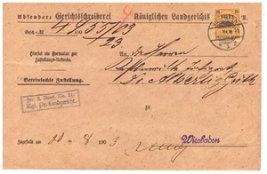 DR Dienst Mi. 6  EF  Wiesbaden Ortsporto - Bild 1 von 2