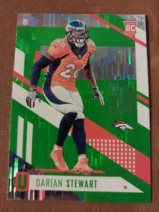 2017 DARIAN STEWART PANINI UNVERGLEICHLICH NFL ROOKIE KARTE WINDGLOCKENSPIELE #90 BRONCOS - Bild 1 von 2