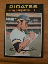 1971 Topps - #480 Manny Sanguillen