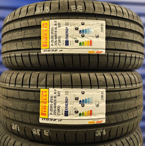 2X NEW PIRELLI PZ4 225 40 ZRFT19 XL 93Y RUNFLAT RFT *BMW TYRES 225 40 ...