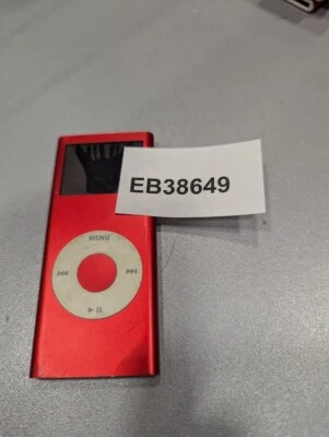 Apple Ipod Nano 2ª Generación A1199 Rojo 4GB No Funciona - Imagen 1 de 4