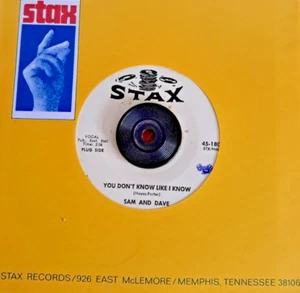 Northern soul Sam and Dave You don't know like i know PROMO EX condition - Picture 1 of 2