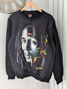 Time is Money Sweatshirt Bob Marley Herren Unisex Größe Xxl Nagelneu Mit Etikett - Bild 1 von 4