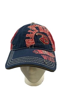 Gorra de béisbol de los parques de Disney Walt Disney World sombrero azul y rojo trampa trasera ajustable - Imagen 1 de 10