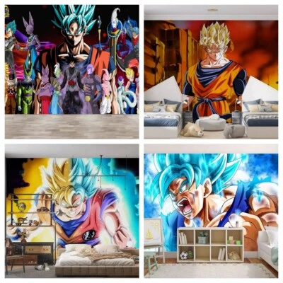 Dragon Ball Wallpaper Kids Wallpaper Bedroom Living Room Wall Mural Decoration - Image 1 of 2