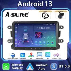 DAB+ 2+32G Android Autoradio CarPlay BT WiFi Kam Für Renault Dacia Sandero Lodgy - Bild 1 von 10