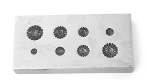 Shot Plate Graduated Pinwheel Impression dies - Picture 1 of 1